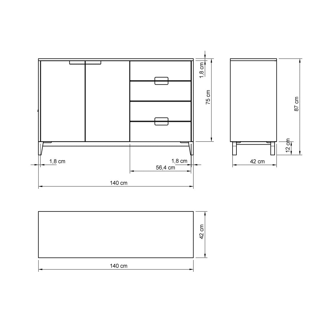 Mueble Consola Linen